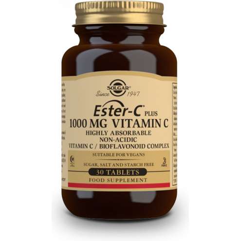 SOLGAR Ester-C Plus 1000 mg - Vitamin C 1000 mg, 30 tablet